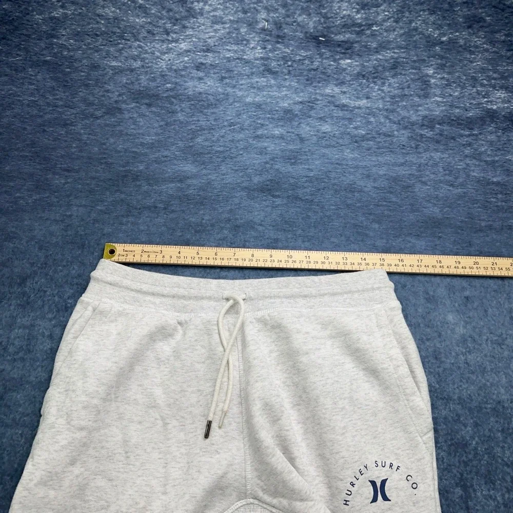 Hurley Coastal Dunes Fleece Jogger Mens Medium Light Grey HMS22-04112 Sweatpants